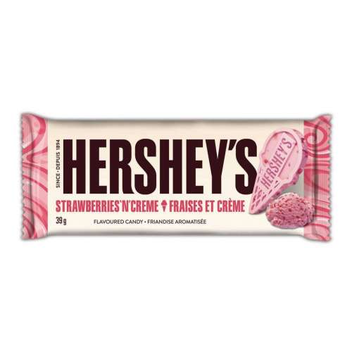 ¡Nuevos sabores de chocolate Herhey's! Edición limitada de chocolate Hershey's con tres sabores, crema de fresas con nata, crema de Birthday Cake y Crema de menta con stracciatella