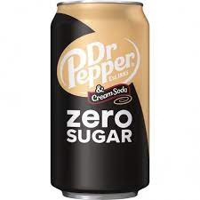 dr pepper cream soda sin azúcar