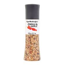 molinillo de especias chilli garlic