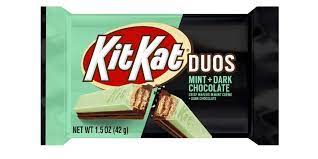kit kat chocolate negro y menta