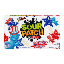 sour patch red white blue